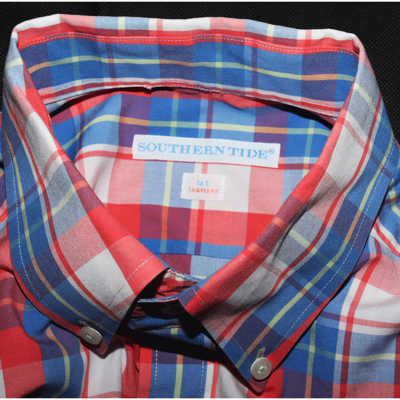 Southern Tide Trim Fit Men's Long Sleeve Button Down Shirt Size Small‎ - Picture 7 of 7